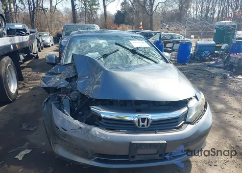 2012 Honda Civic Lx from USA, damaged, VIN 19XFB2F54CE388851